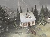 Click to view 3D Quiet Winter Screensaver 1.0.4 screenshot