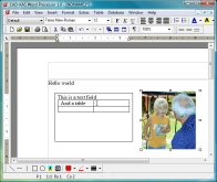 Click to view CAD-KAS Word Processor 1.0 screenshot