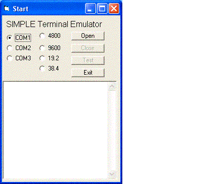 Click to view Windows Std Serial Comm Lib for C/C++ 5.3 screenshot
