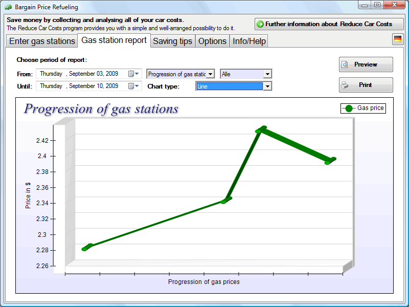 Click to view Bargain Price Refueling 1.1.2 screenshot