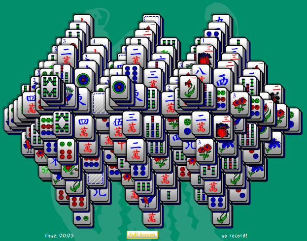 Click to view Triple Threat Mahjong Solitaire 1.0 screenshot