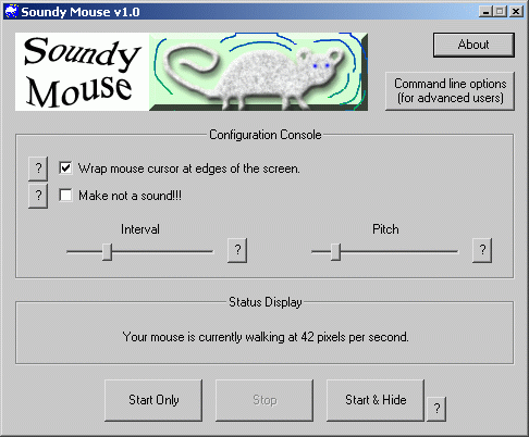Click to view Soundy Mouse 1.0 screenshot