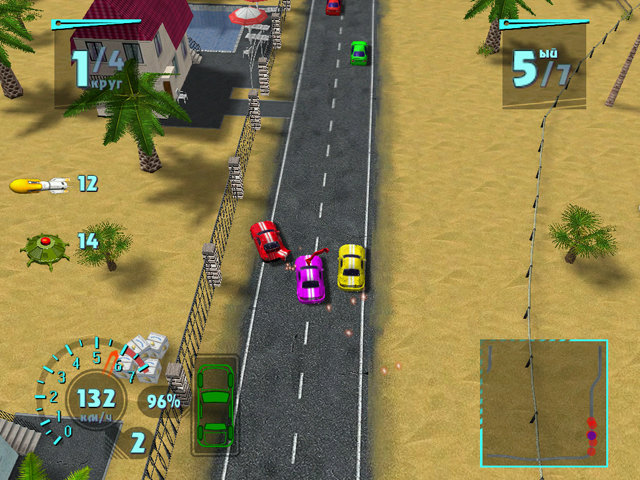 Click to view Arcade Race - Crash 1.03 screenshot