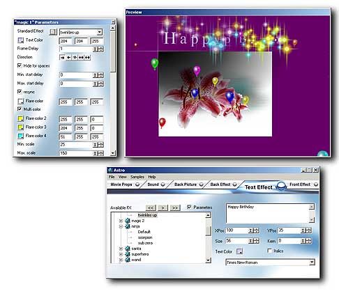 Click to view AFC Astro Flash Creator 2.0.2 screenshot