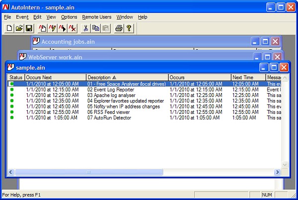 Click to view AutoIntern 2.1.22 screenshot