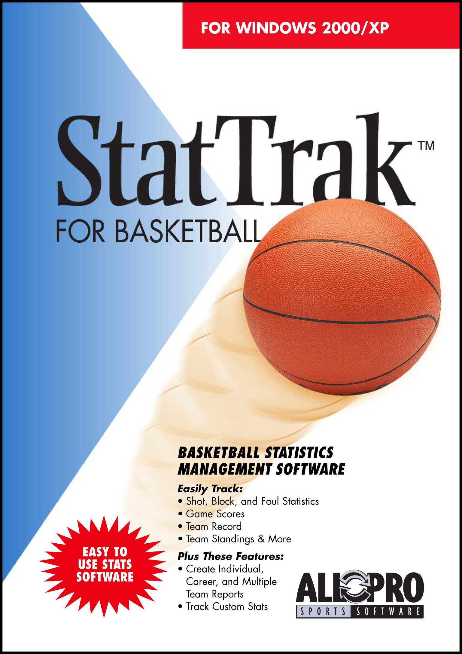 Click to view StatTrak for Basketball 3.0 screenshot