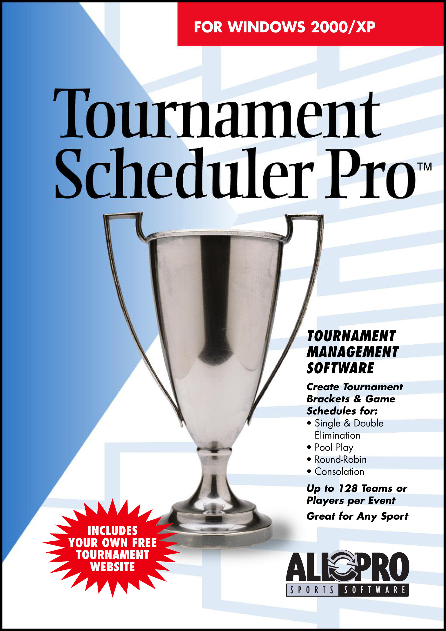 Click to view Tournament Scheduler Pro 5.0 screenshot