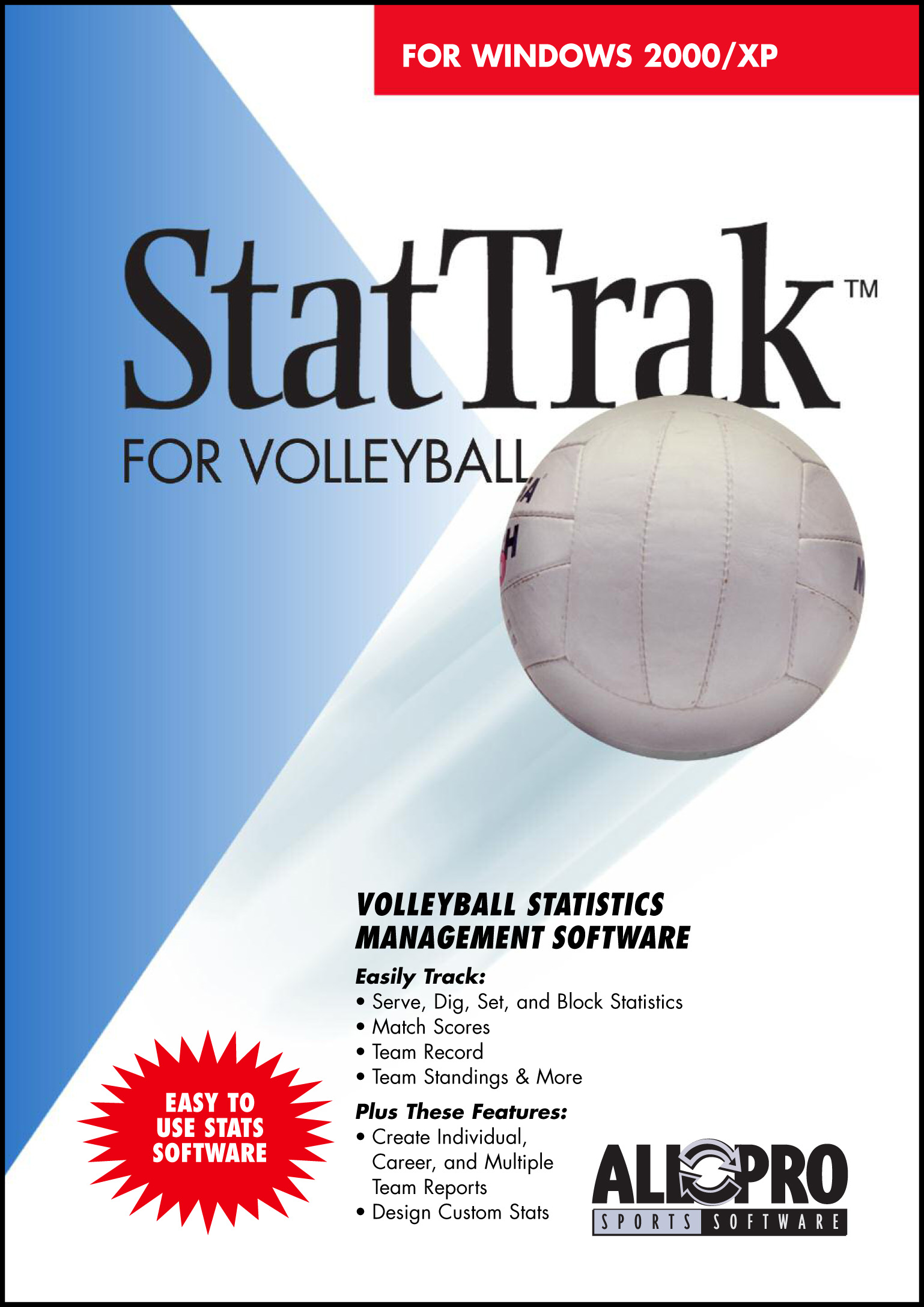 Click to view StatTrak for Volleyball 6.0 screenshot