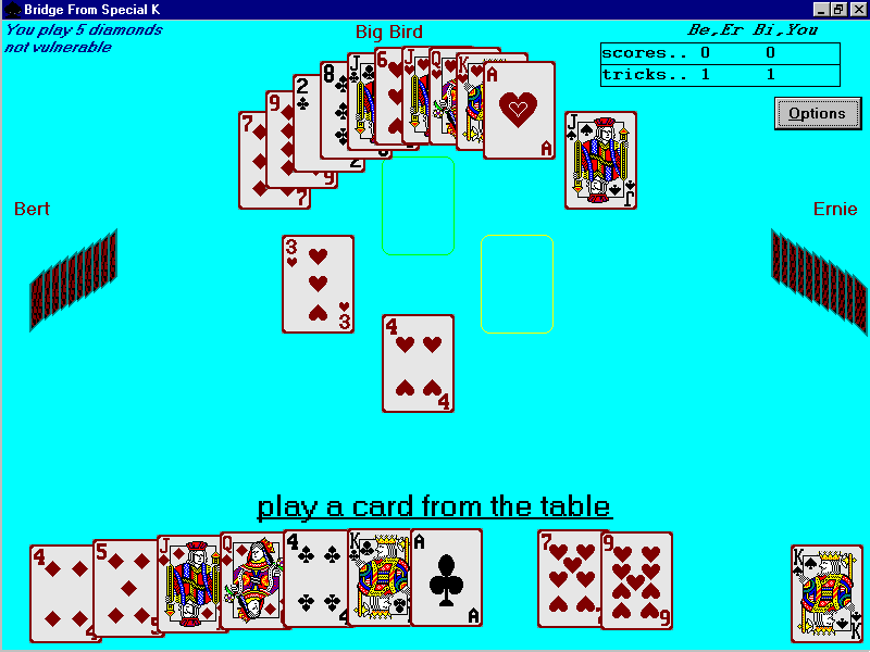 Click to view BRIDGE Card Game From Special K 4.8 screenshot