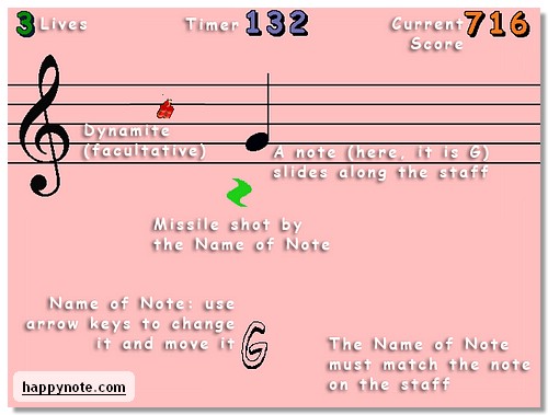 Click to view Sheet Music Treble Clef and Bass Clef HN 3.07 screenshot