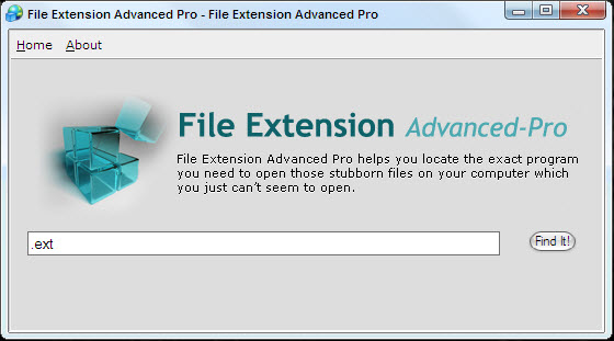 Click to view File Extension Advanced Pro 1 screenshot
