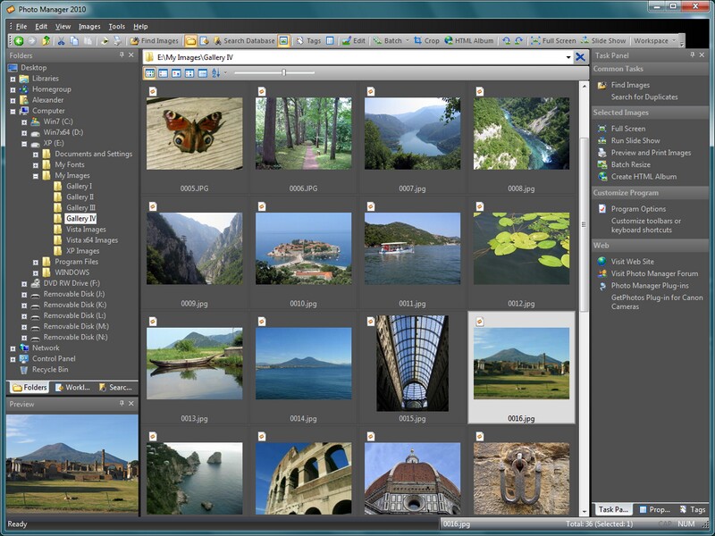 Click to view Photo Manager 2013 Professional 3.0 screenshot