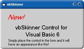 Click to view vbSkinner Free 2.4 screenshot