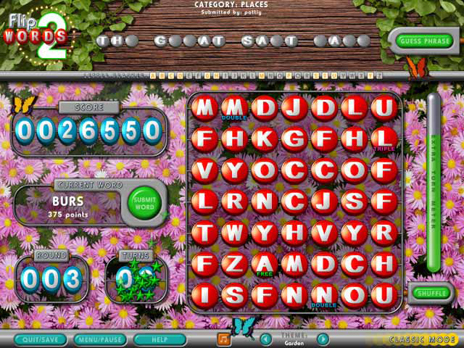 Click to view Flip Words 2 Free game download 1.0.2 screenshot
