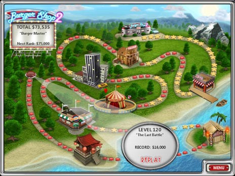 Click to view Burger shop 2 Free game download 1.0.2 screenshot