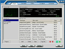Click to view MP3 Workshop XP 4.50 screenshot