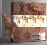 Click to view 3DVirtual Figure Drawing Studio (Female) 1.011 screenshot