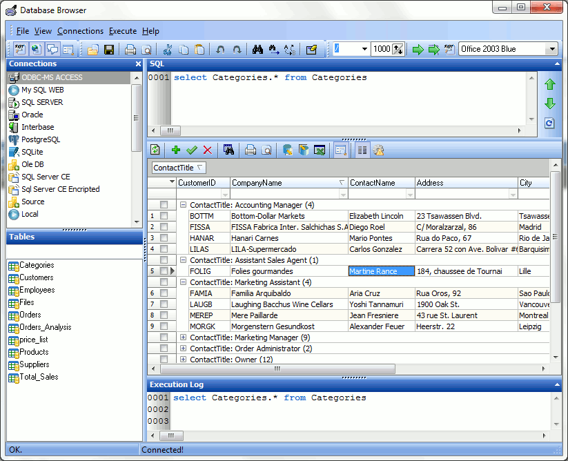 Click to view Database Browser 5.1.0.10 screenshot