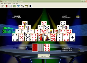 Click to view Action Solitaire 1.50 screenshot