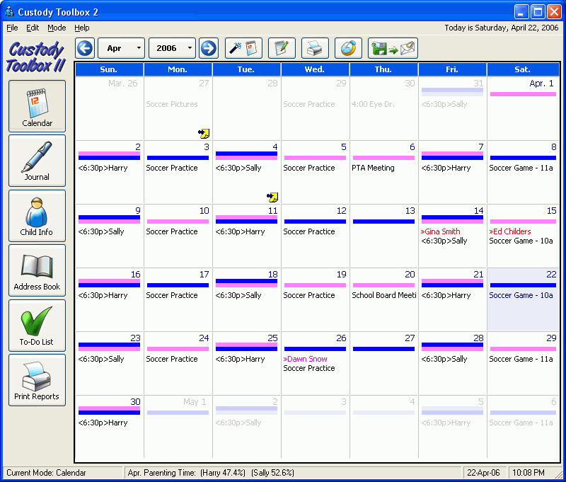 Click to view Custody Toolbox 2 screenshot