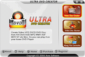 Click to view Ultra DVD Creator 2.9.0412 screenshot