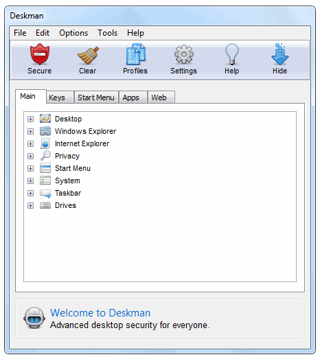 Click to view Deskman Pro 15.1.1 screenshot