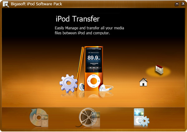 Click to view Bigasoft iPod Software Pack 1.2.1.4321 screenshot