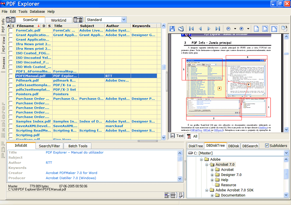 Click to view PDF Explorer 1.5.0.64 screenshot