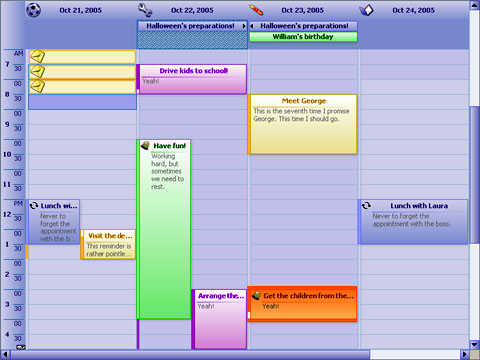 Click to view MindFusion.Scheduling for Silverlight 3.2.1 screenshot