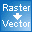 Raster to Vector Normal icon