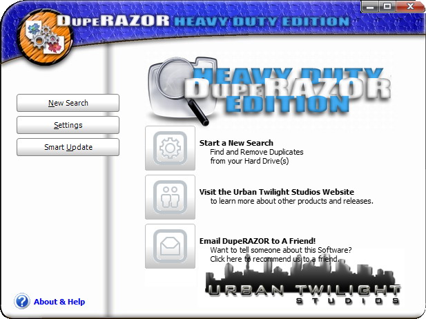 Click to view DupeRAZOR - Duplicate Files Removal Kit 4.0 screenshot