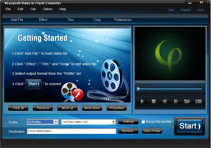 Click to view Aiseesoft Video to Flash Converter 5.0.08 screenshot