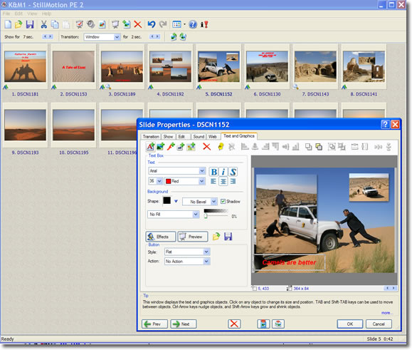 Click to view StillMotion PE-II 1.0 screenshot