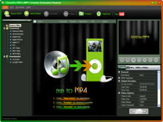 Click to view Clone2Go DVD to MP4 Converter 2.5.0 screenshot