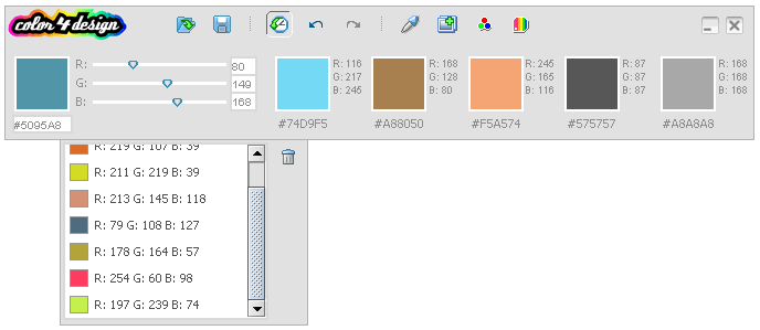 Click to view color4design 1.0 screenshot