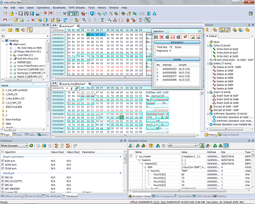 Click to view Hex Editor Neo 5.14.00.4787 screenshot