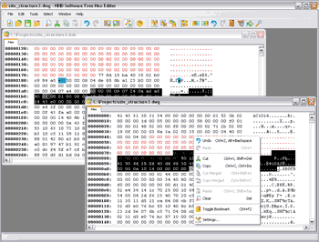 Click to view Free Hex Editor 3.12 screenshot