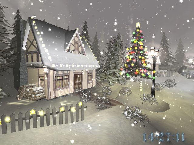 Click to view Xmas Time 3D Screensaver 1.0.4 screenshot