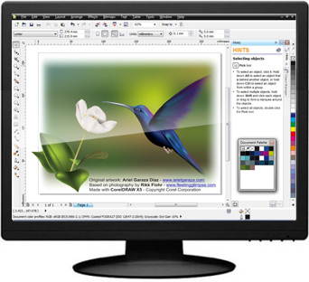 Click to view CorelDRAW Graphics Suite X5 screenshot