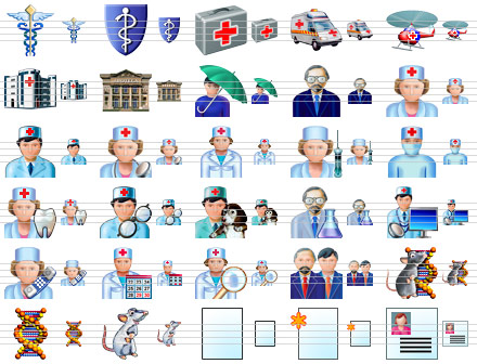 Click to view Health Care Icons 2011.3 screenshot