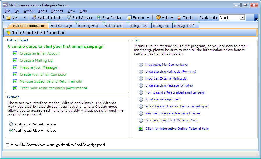 Click to view Mail Communicator 3.0 screenshot