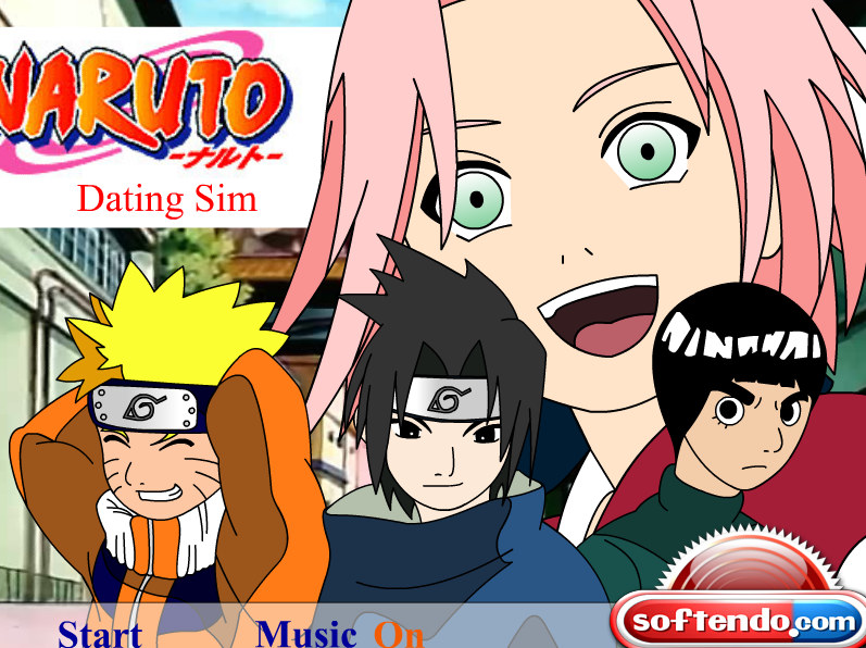 Click to view Naruto Dating Sim 1.0 screenshot