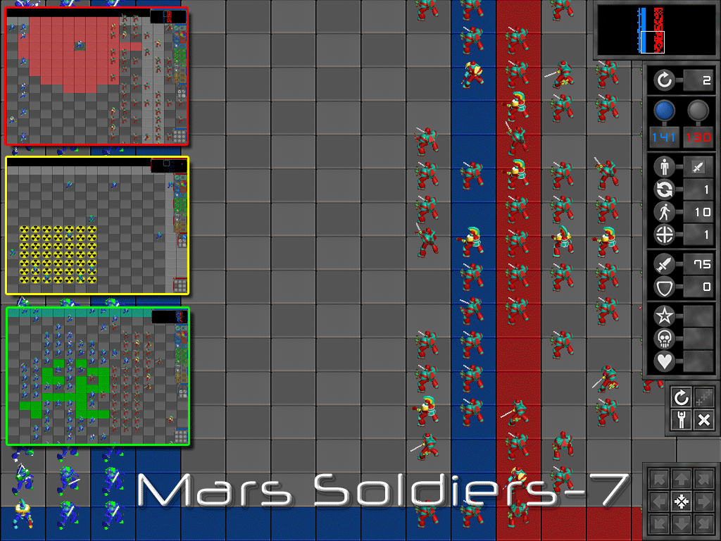 Click to view Mars Soldiers-7 4.0 screenshot