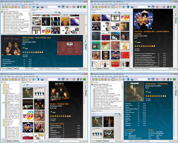 Screenshot for Collectorz.com Music Collector 12.8.1