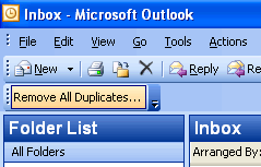 Click to view Remove All Duplicates for Outlook 5.0.8 screenshot