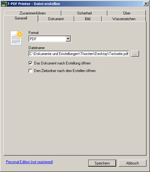 Click to view 7-PDF Printer 10.0.0.1840 screenshot