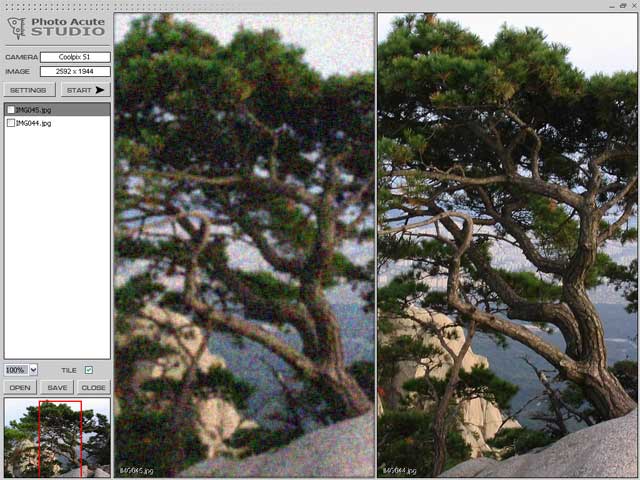 Click to view PhotoAcute Studio 3.002 screenshot