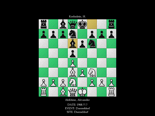 Click to view Playing Chess-7 1.03 screenshot
