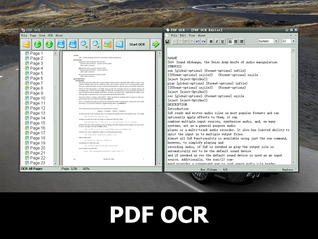 Click to view PDF OCR 4.1 screenshot