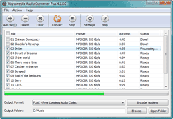 Click to view Abyssmedia Audio Converter Plus 4.9.7.0 screenshot